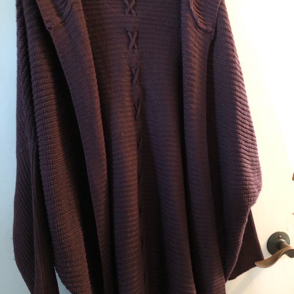 Charlotte Russe hooded cardigan